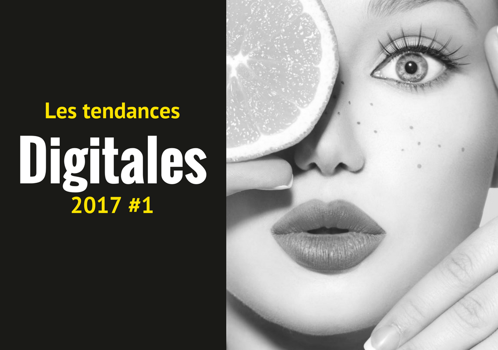 Les tendances digitales 2017 #1