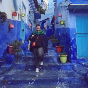 Voyage au maroc dans la ville bleue