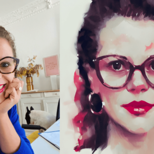 lensa AI application