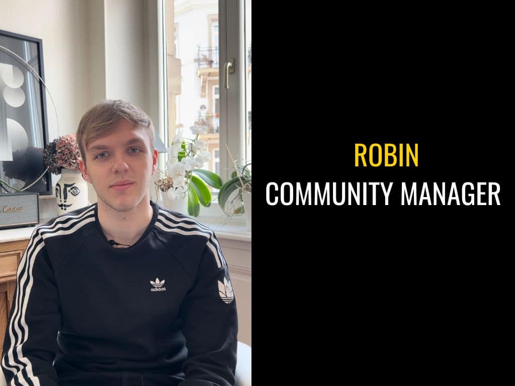 Robin : Community Manager Junior chez BE INFLUENT
