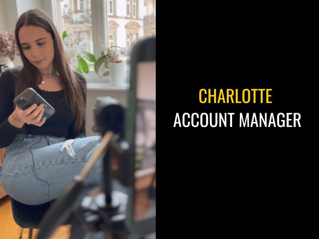 Charlotte – Account Manager chez BE INFLUENT