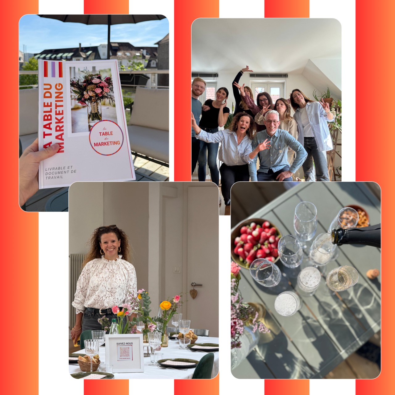 La table du Marketing images